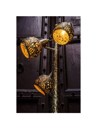 Fos Lighting 3 Adjustable Hand Cut Spot Floor Lamp-40W-FL000009