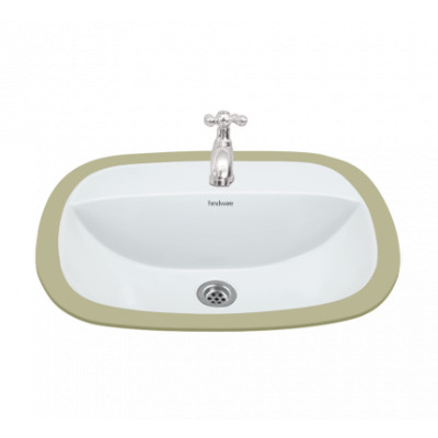 Hindware Counter Basin Lara 10095-White