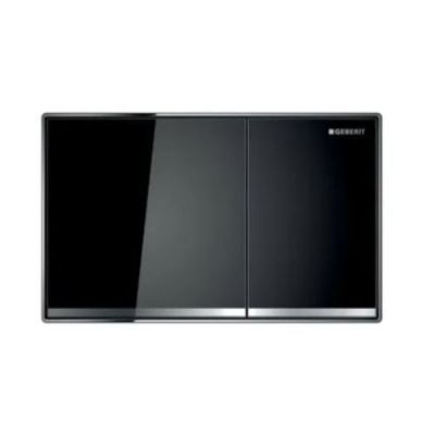 Geberit Flush Plate Sigma60-Black Glass 115.640.SJ.1