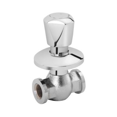 Somany Dhaara Chrome Finish 20mm Concealed Stop Cock 272210120081