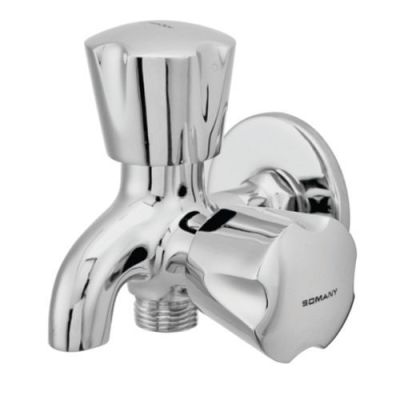 Somany Ether Chrome Finish 2 Way Bib Cock 272210150051