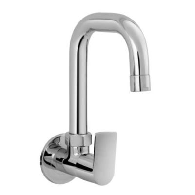 Somany Rime Chrome Finish Sink Cock with 
Swinging Spout 272210710131