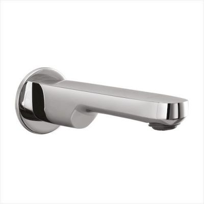 Somany Thistle Chrome Finish Bath Spout 
with Wall Flange 272211140141