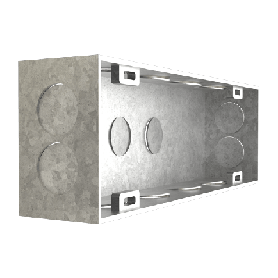 Girish Glisten 5x5 Inch 8 Modular Concealed Metal Box - G 3751