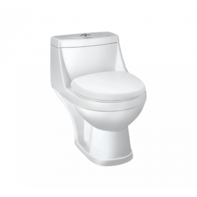 Hindware One Piece Commode Olivia S-220MM 92042-White