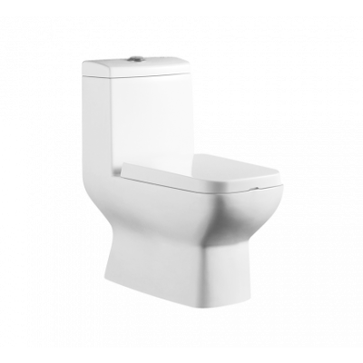 Hindware One Piece Commode Berlin S-300MM 92099-White