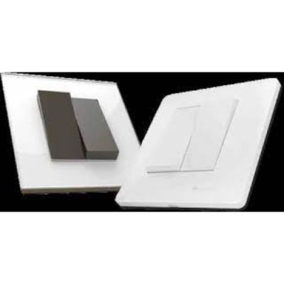 Crabtree Athena Amare 4 M White Plate With Grey Colour Trim ACNPLAWV04