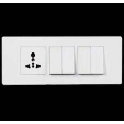 Crabtree Amare 6M Cover Plate White ACNPMAWV06