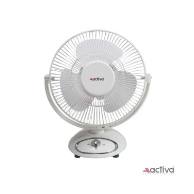 Activa Tini White 12Inch 2400Rpm All Purpose Fan with Anti-Rust Powder Coated-APL750