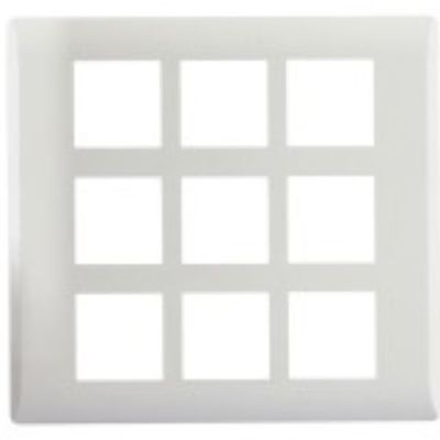 Havells Cover Plate Silver Coral Ebony 12 Module AHLPLCSV12