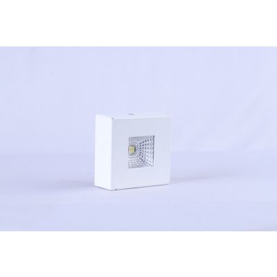 ALC Plastic Die Casting Range 3W LED Spot Light Square Cool White