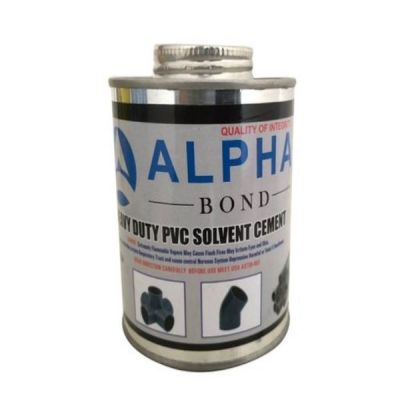 Alpha Bond 500ml Tin PVC Solvent Cement