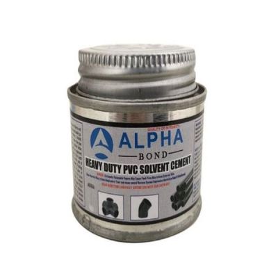 Alpha Bond 50ml Tin PVC Solvent Cement