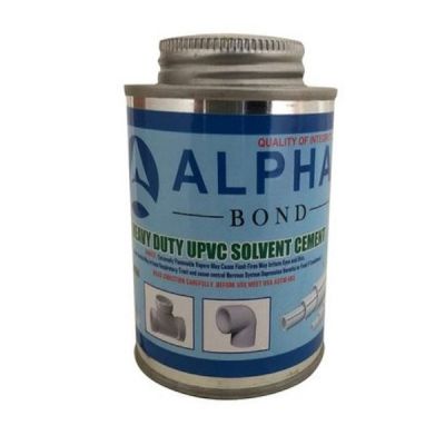 Alpha Bond 237ml Tin UPVC Solvent Cement