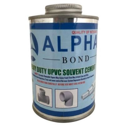 Alpha Bond 500ml Tin UPVC Solvent Cement