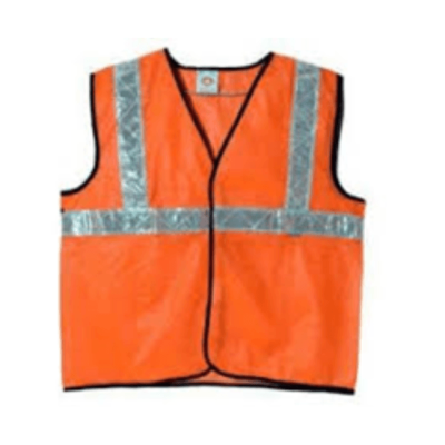 Anuj Safety Jacket for Labour - Orange