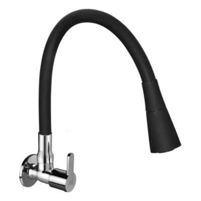 ARK Terra Chrome Finish 15mm Sink Cock with Silicon Flexible Spout Twin Spray ARK-113178