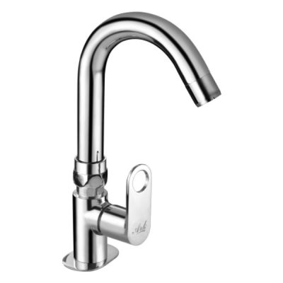 ARK Vulcan Chrome Finish 15mm Pillar Cock with Pipe Spout ARK-122002