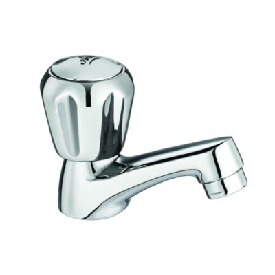 ARK Supreme Basil Chrome Finish 15mm Elegant Pillar Cock Foam Flow 2403007