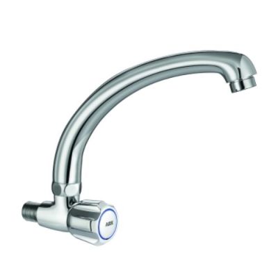 ARK Supreme Tumbler Chrome Finish Sink Cock Swivel Foam Flow with Casted Spout 307185