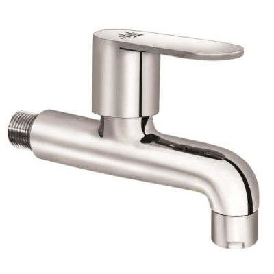 ARK Daphle Chrome Finish 15mm Long Body Bib Cock ARK-43113