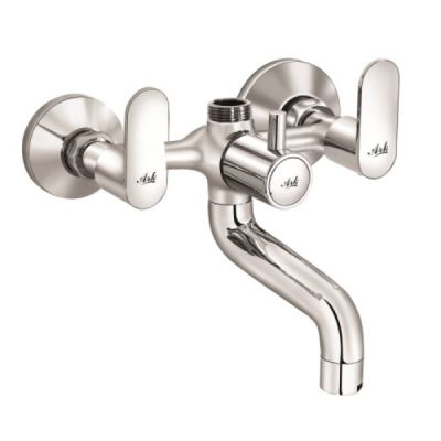 ARK Daphle Chrome Finish 15mm 2-In-1 Wall Mixer ARK-43178