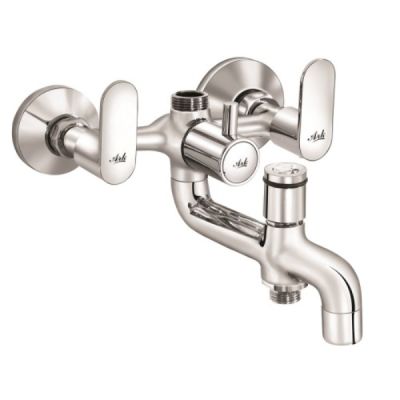 ARK Daphle Chrome Finish 15mm 3-In-1 Wall Mixer ARK-43179