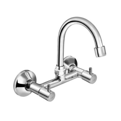 ARK Zinnia Chrome Finish 15mm Sink Mixer with Pipe Spout ARK-576