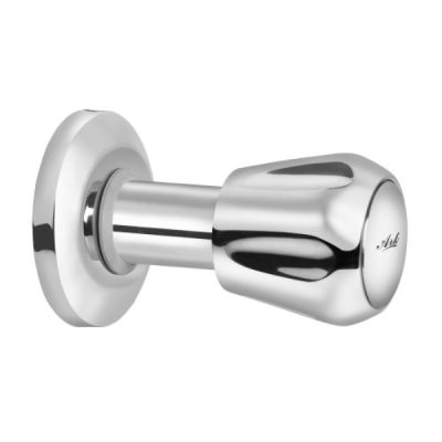 ARK Tulip Neo Chrome Finish 15mm One Hole Basin Mixer with SS Braided Hoses ARK-T2007