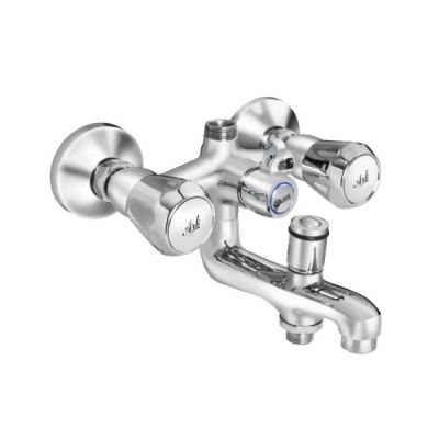 ARK Tulip Neo Chrome Finish 15mm Three In One Wall Mixer ARK-T2009