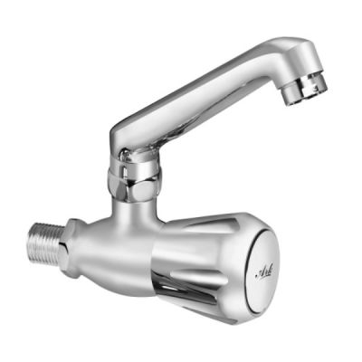 ARK Tulip Neo Chrome Finish 15mm Sink Cock with Casted Spout ARK-T2023