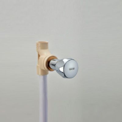 Ashirvad 3/4 Inch CPVC Short Concealed Valve 3/4 Inch Quarter Turn Spindle Round Knob - 50001762