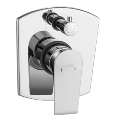 Asianpaints Bathsense Invictus Single Lever Concealed Diverter Upper Part-Turn Type-INDV101U