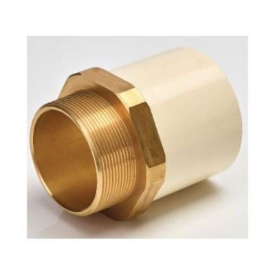 Astral Male Adapter Brass Threads 10mm Sch 80 Fittings M512801409
