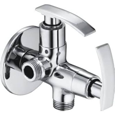 Azaro Audi Chrome Finish 2 In 1 Angle CockAZARO-AUD-135A