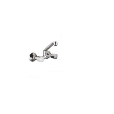 Azaro Dexa Prime Chrome Finish Wall Mounted Sink MixerAZARO-DEX-129