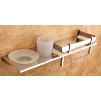 Azaro Chrome Finish Modren 4 In 1 ShelfAZARO-MOD-S-107