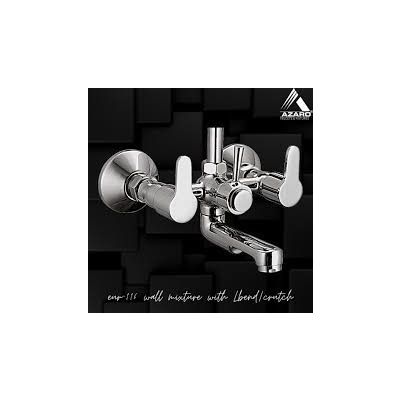 Azaro Opel Prime Chrome Finish Wall Mixer with L BendAZARO-OPE-116