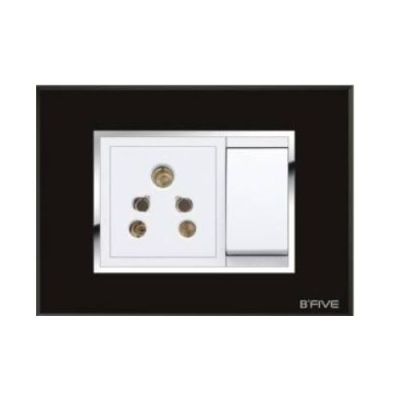 B'Five Black Mirror Modular Designer Frame 2M - B-062B