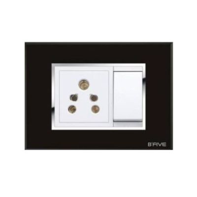 B'Five Black Mirror Modular Designer Frame 3M - B-063B