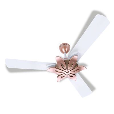 Bajaj 1200mm Floweret AVAB Full Aluminium Body Ceiling Fan With Anti-Bacterial Coating-Duck White-251650