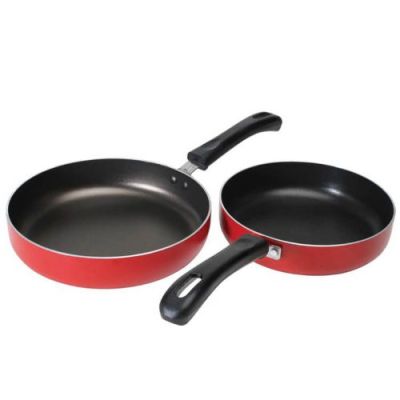 Bajaj 2 Min. Fry Pan Set-Frypan 14-Frypan 16-With Display Stand Snackmaker 2MFP_SET_DS