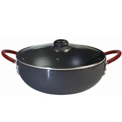 Bajaj Ebony Deep Kadhai With Ib 24CM IEDK24GL