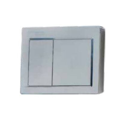Asianpaints Bathsense Chrome Square Mechanical Push Plate - BS-PL-01