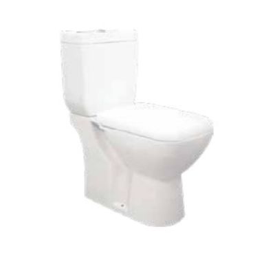 Asianpaints Bathsense Deon P Trap Floor Mounted Coupled Closet with Ceramic Tank Set - White - CC-03-P