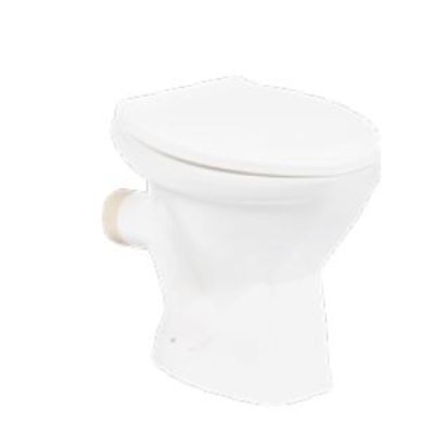 Asianpaints Bathsense Proton P Trap European Water Closet with Seat Cover - White - ECS-28-P