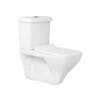 Asianpaints Bathsense Invictus Extended Wall Mounted Closet With Ceramic Tank Set - White - CC-23-P