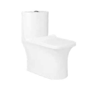 Asianpaints Bathsense Timeless 225mm S Trap One Piece Closet - White - OP-62-S