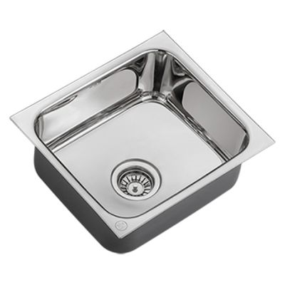Asianpaints Bathsense Glossy Finish Single Bowl Kitchen Sink - SG16188