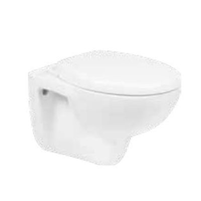 Asianpaints Bathsense Primus Mini Wall Hung Closet With Rack Bolts - White - WH-19-P